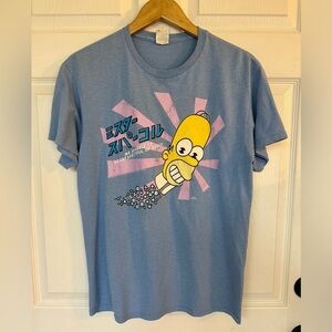 THE SIMPSONS Graphic Tee Homer Mr. Sparkles is Disrespectful of Dirt - Medium